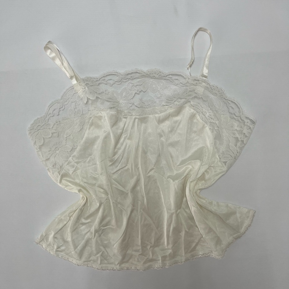 Vintage lace cami - size 36/small
